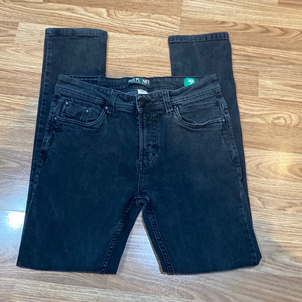 Free Planet Jeans. Black. 32x32